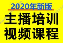 网红主播培训视频课程