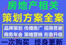 房地产公司品牌推广传播招商答谢商务年会策划方案PPT