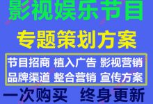 2020最新影视娱乐节目专题策划方案PPT模板22份