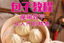 杭州小笼包技术配方教程早餐包子馅料发面技术灌汤包小吃培训商用教程