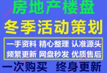 2021最新33份房地产售楼处冬季主题活动狂欢节盛典策划案PPT