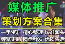 银行地产快消品行业年度营销新媒体运营推广传播方案PPT模板92份