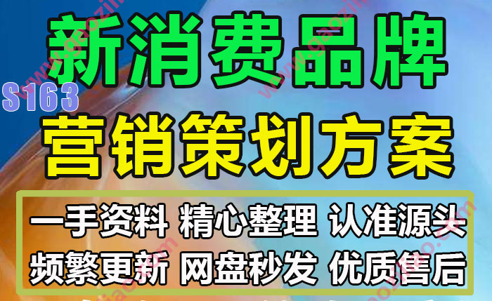 新消费品牌主题相关活动招商运营推广策划营销方案PPT完整案例15份