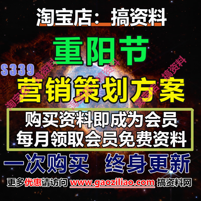 重阳节活动招商运营推介策划营销方案PPT完整案例39份