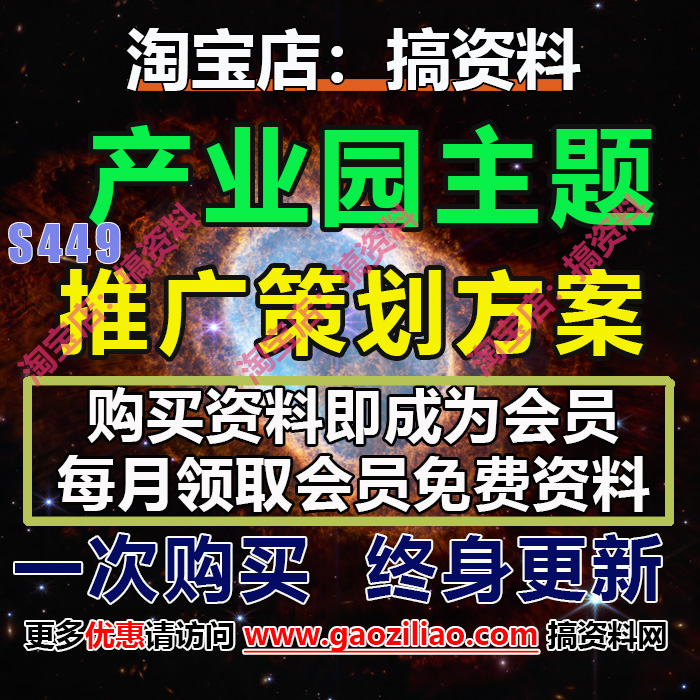 创意园区产业园活动招商运营规划推介策划营销方案PPT案例51份